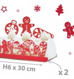 Déco bûche Noël – Image 3