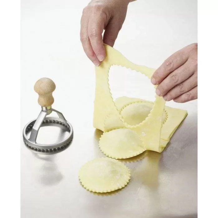 Découpe Raviole Rond alu sablé – Image 2