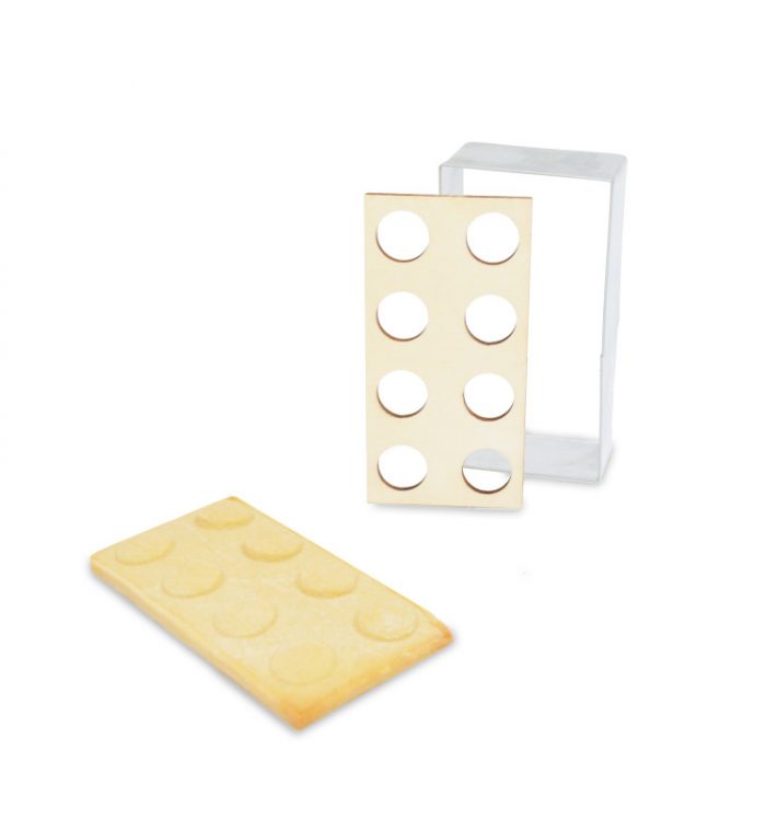 Découpoir + embosseur bois Brique – Image 2