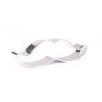 Emporte pièce inox moustache L 90 H 30 MM