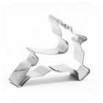 Emporte pièce inox renne L 80 H 55 MM