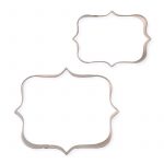 Découpoir emporte-pièce acier étamé  style 1