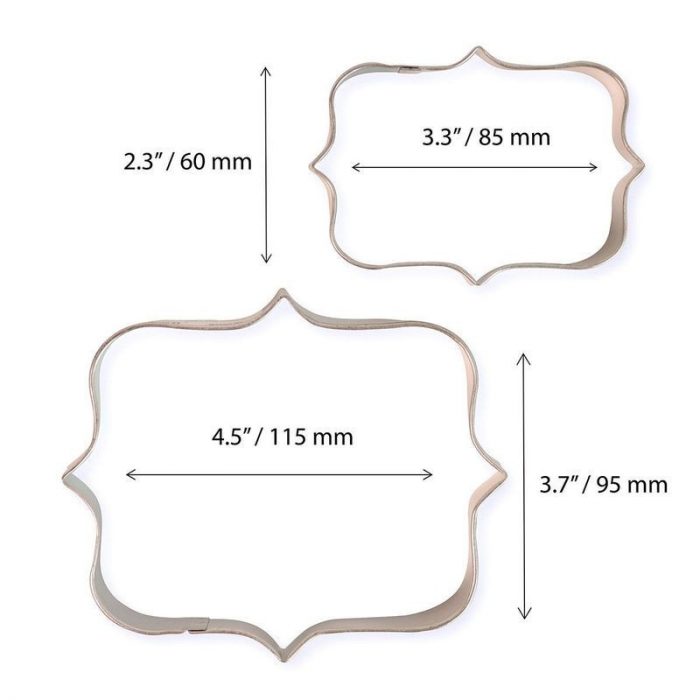 Découpoir emporte-pièce acier étamé  style 1 – Image 3