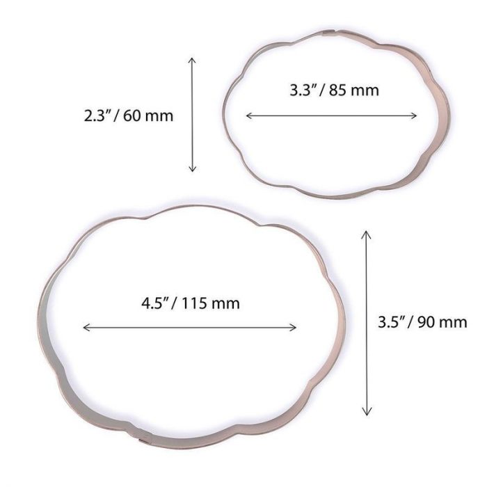 Découpoir emporte-pièce acier étamé  style 3 – Image 3
