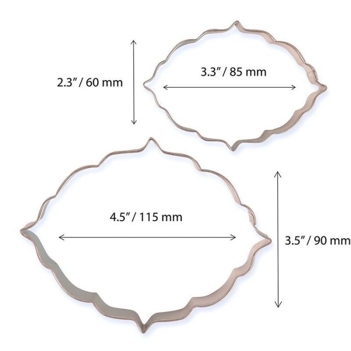 Découpoir emporte-pièce acier étamé  style 6 – Image 3