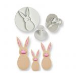 Emporte pièce poussoirs lapin x3