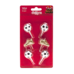 Bougies Ballons et chaussures Foot x6