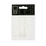 20 diamants comestibles transparents – Image 2