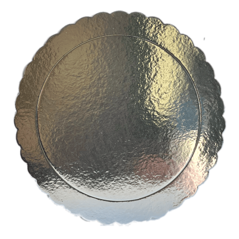 disco-extrafuerte-plata-25-x-3-mm-altura-ref-azucren Cake board rond argent fleur Ø 25 CM 3mm – Image 1