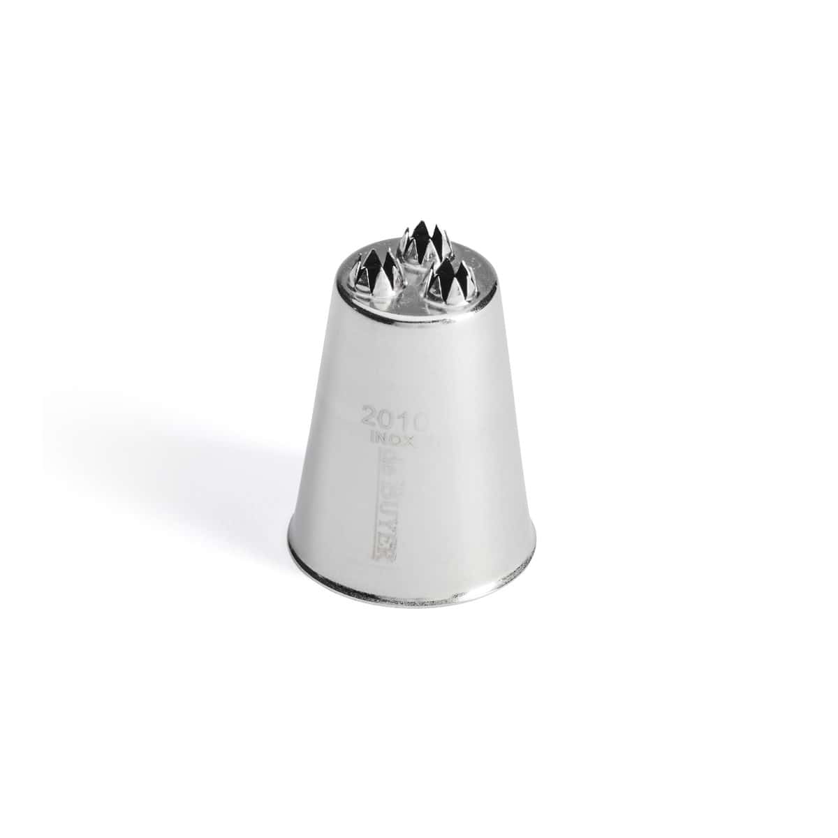 douille-a-nid-en-inox-cannelee-a-3-trous (3) Douille à nid large Ø 30 3 trous canne Ø 5 MM – Image 1