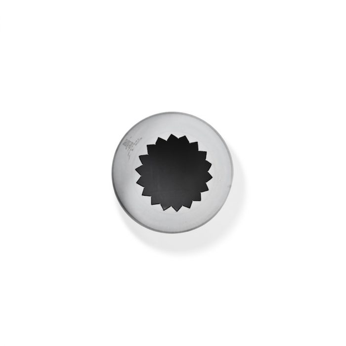 Douille inox à petits fours Ø 17 MM 18 dents – Image 2