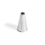 Douille inox à petit fours Ø 8 - 12 dents