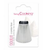 Douille inox carré lisse Ø 36 L 40 20 x 20 MM – Image 2