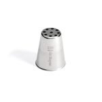 Douille inox nid large Ø 20 MM - 9 trous Ø 3 MM