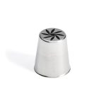 Douille inox russe à fleur N°257 Ø 2.6 CM