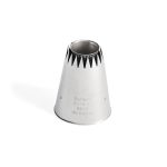 Douille inox sultane cannelée petit modèle