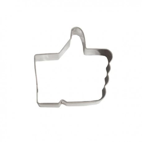 emporte-piece-aime-facebook.jpg Emporte pièce inox like L 60 H 60 MM – Image 1