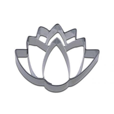 emporte-piece-fleur-de-lotus Emporte-pièces Inox Fleur de Lotus 6 cm – Image 1