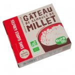 Gâteau semoule de millet bio sans sucres ajoutés 4 sachets