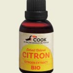 Arôme extrait de citron bio 50 ml