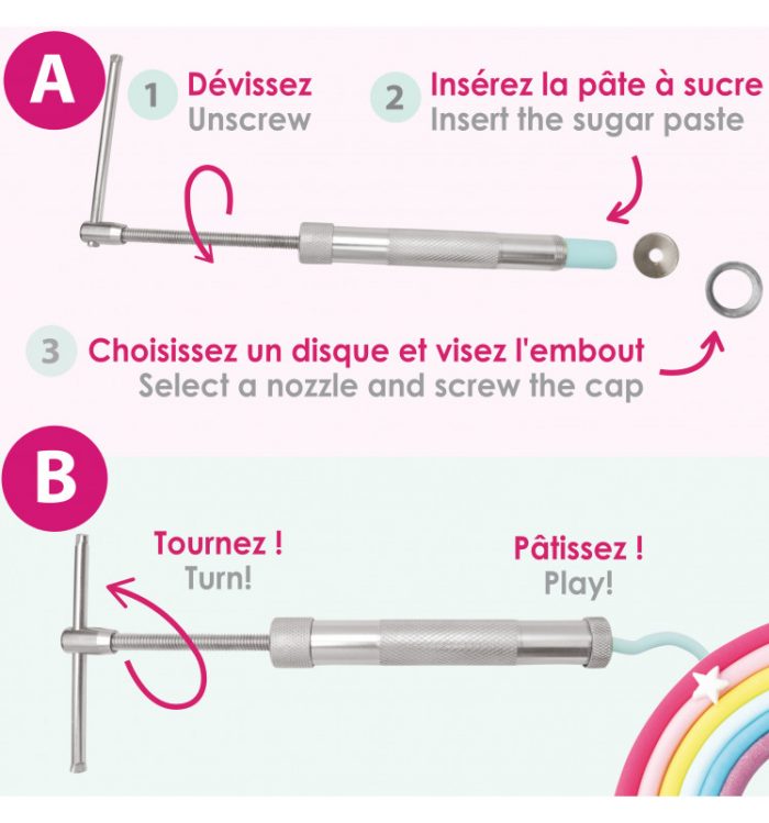Extrudeur pâte à sucre – Image 3