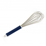 Fouet à sauce inox manche bleu 35cm