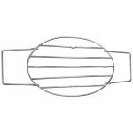 Grille pour Roaster format Petit 33 x 20 x 14cm