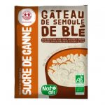Gâteau semoule de blé bio