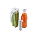 Kit de conservation de jus sous vide : Carafe + Pompe + Couvercle