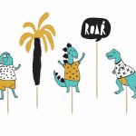 Cake topper Dinosaures party 2 15,5 - 20 CM - KPT30