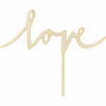 Cake topper love bois 16 CM - KPT50-100