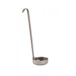 Louche à pizza fond plat inox 150 ml