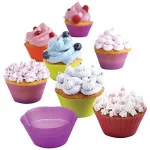 Moule cupcakes silicone x12