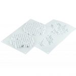 Moule silicone 2 décors Miel Ø 140 H 10 MM 80 ML