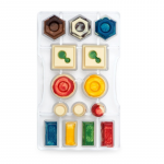 Moule Pour Chocolat Geometrique 200X120X22Mm