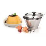 Moule à flan avec couvercle inox 1.4 L
