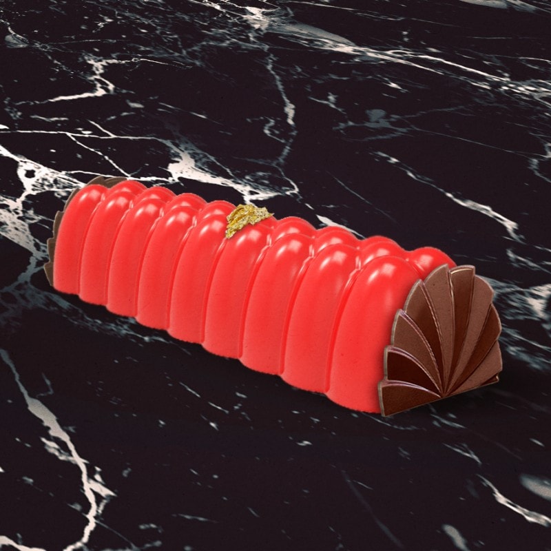 moule-buche-courte-de-noel-nebuleuse.jpg Moule Bûche Courte De Noël - Nebuleuse – Image 1