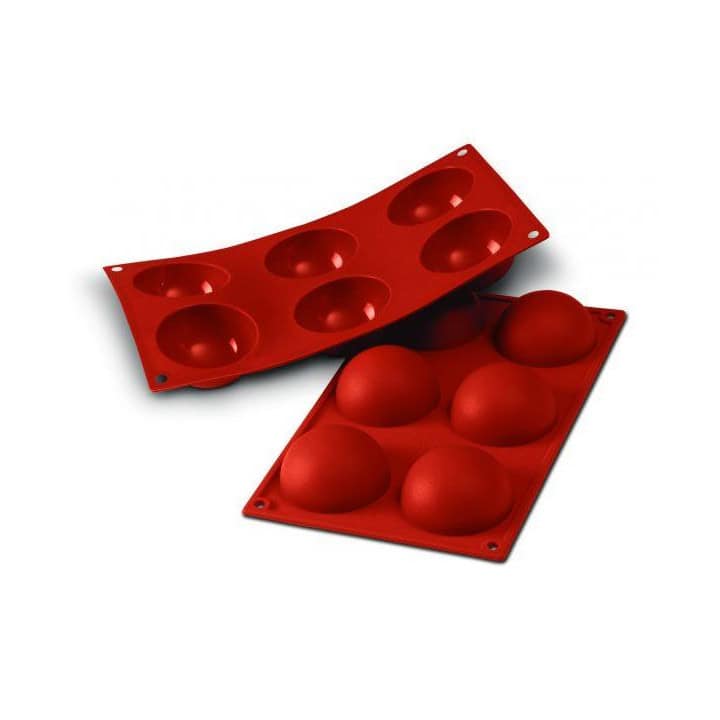 moule-en-silicone-silikomart---6-demi-sphere-7-cm--1-unite Moule silicone demi-sphère Ø 70 H 35 MM - SF002 – Image 1