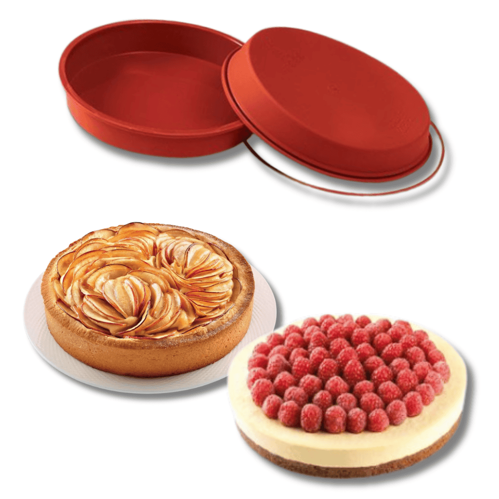 moule manque silikomart Moule silicone manqué Ø180 H 40 MM - SFT118 – Image 1