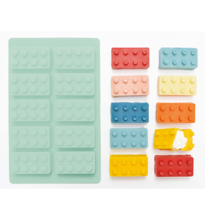 Moule silicone briques de construction x10 – Image 2