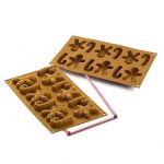 Moule silicone Mr Zenzy Bonhomme pain d'épice et sucre d'orges