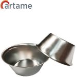 Moule inox Pasteis de nata  x4 Ø 7 CM