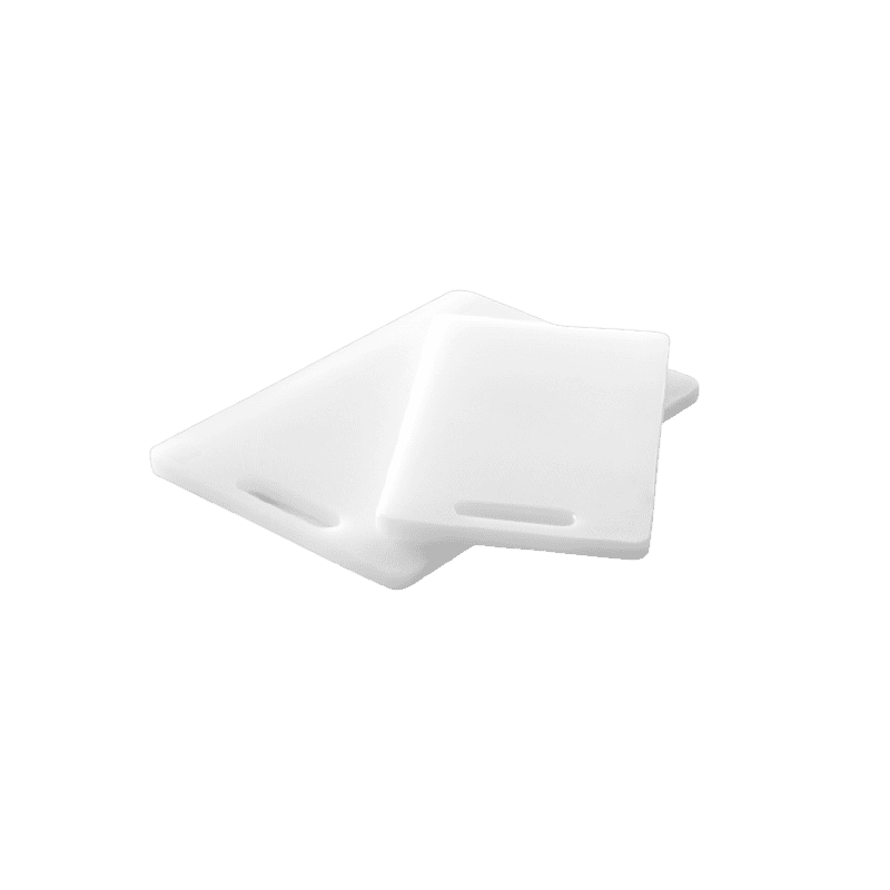 planche-a-decouper-blanche-250x150xh10mm Planche à découper avec poignée 250*150 – Image 1