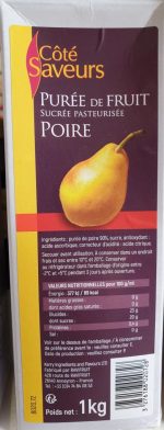 Purée poire 1L – Image 2