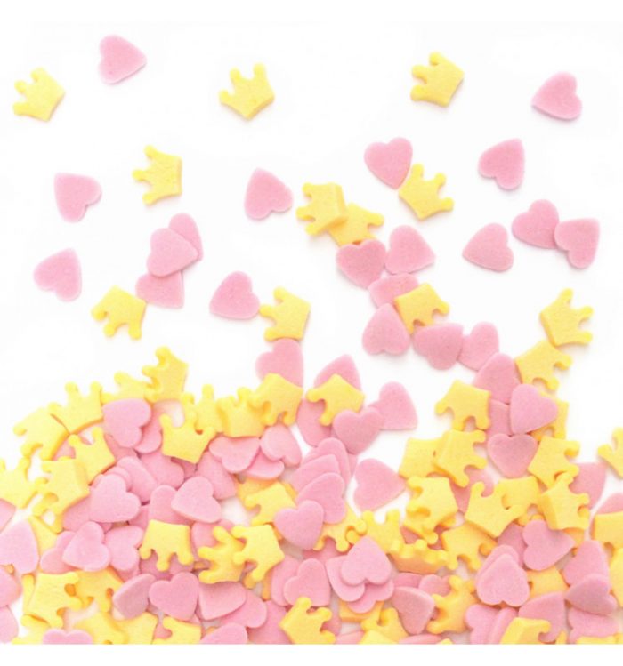 Pot de décors sucrés princesse 55g – Image 2