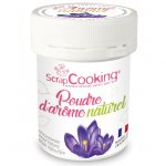 Pot de poudre d'arôme naturel violette