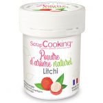 Pot de poudre d'arôme naturel Litchi