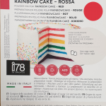 Préparation Sans Gluten pour Rainbow Cake - Rouge