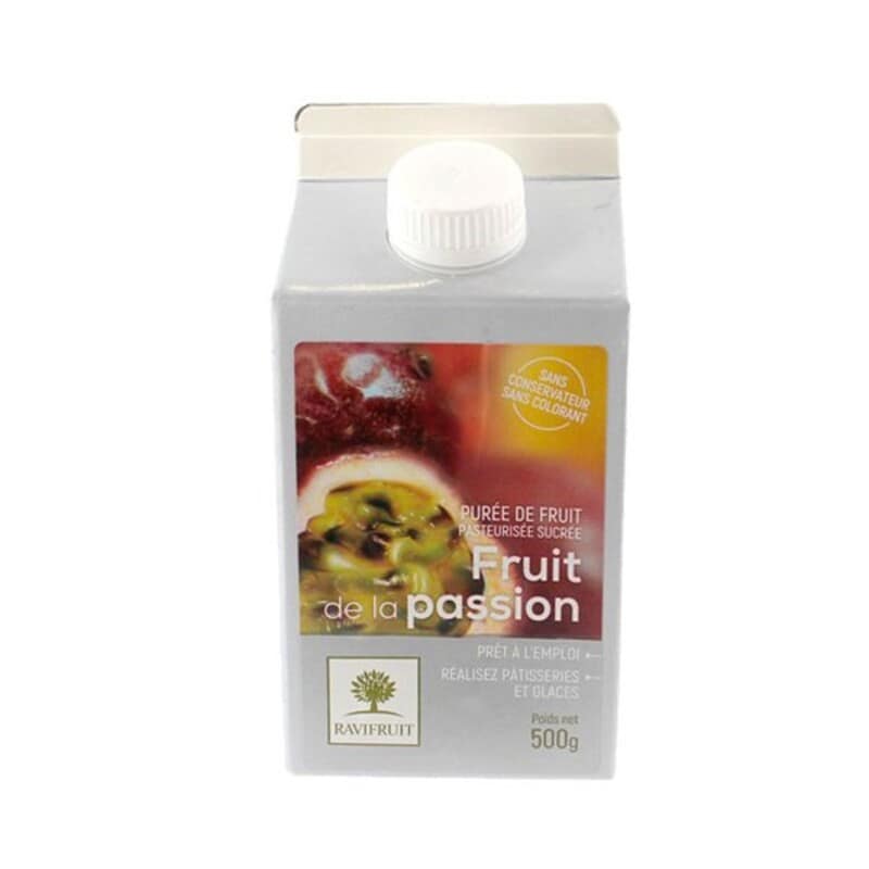 puree-de-fruit-de-la-passion-ravifruit-500-g Purée Fruit De La Passion 500 Gr – Image 1