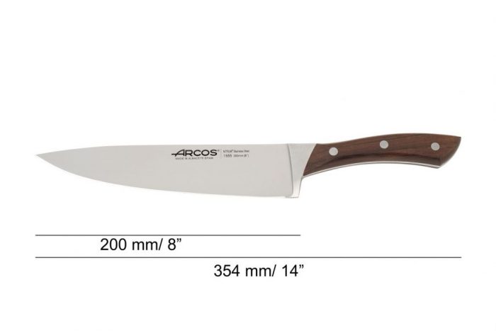 Couteau forgé cuisine 200 MM - Natura – Image 2